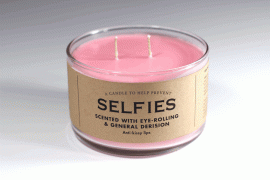 A Candle to Help Prevent Selfies